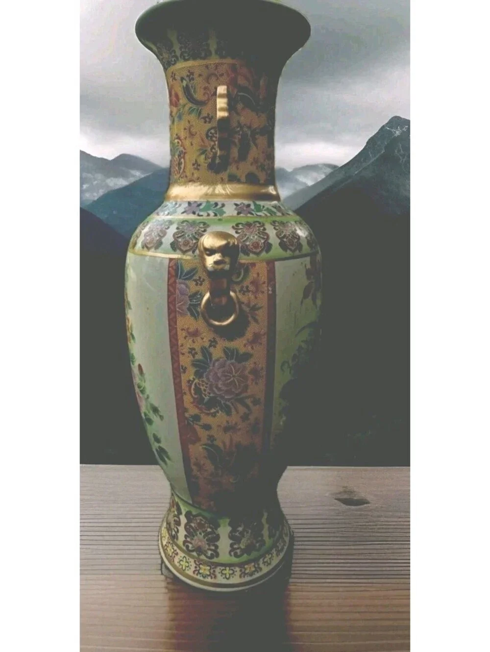 Ornamental Chinoiserie Japanese Culture Tall 24